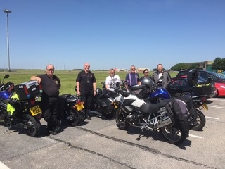 Motorcycle SIG visit Scampton