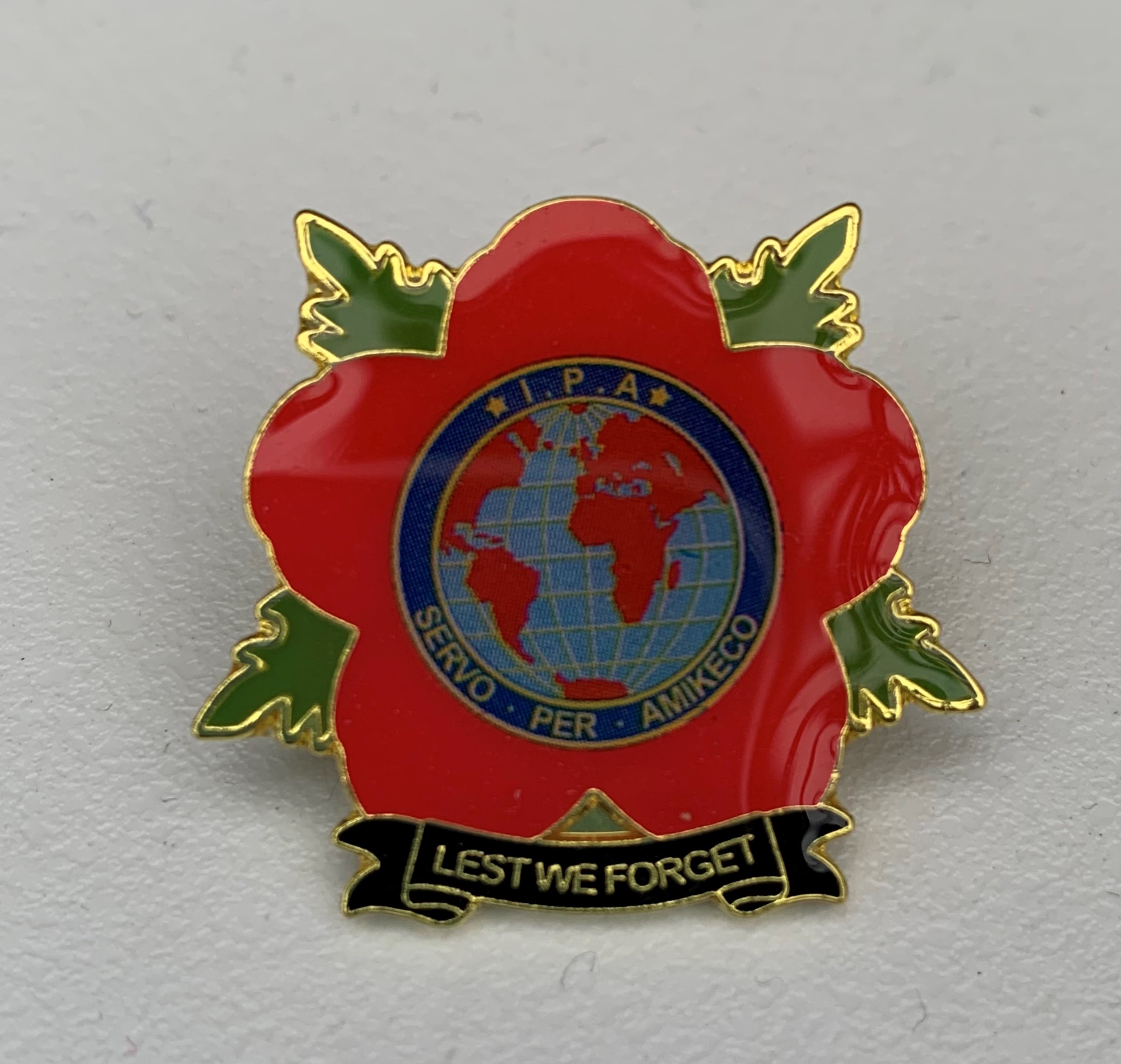 Enamel IPA Poppy Pin